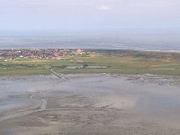 Nordsee 2017 Joerg (24)  Langeoog von Süden, deutlich ist der Rückgang der See zu sehen